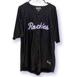 Vintage Colorado Rockies Baseball Jersey #25 Authentic Sewn Pro Cut Size XXL